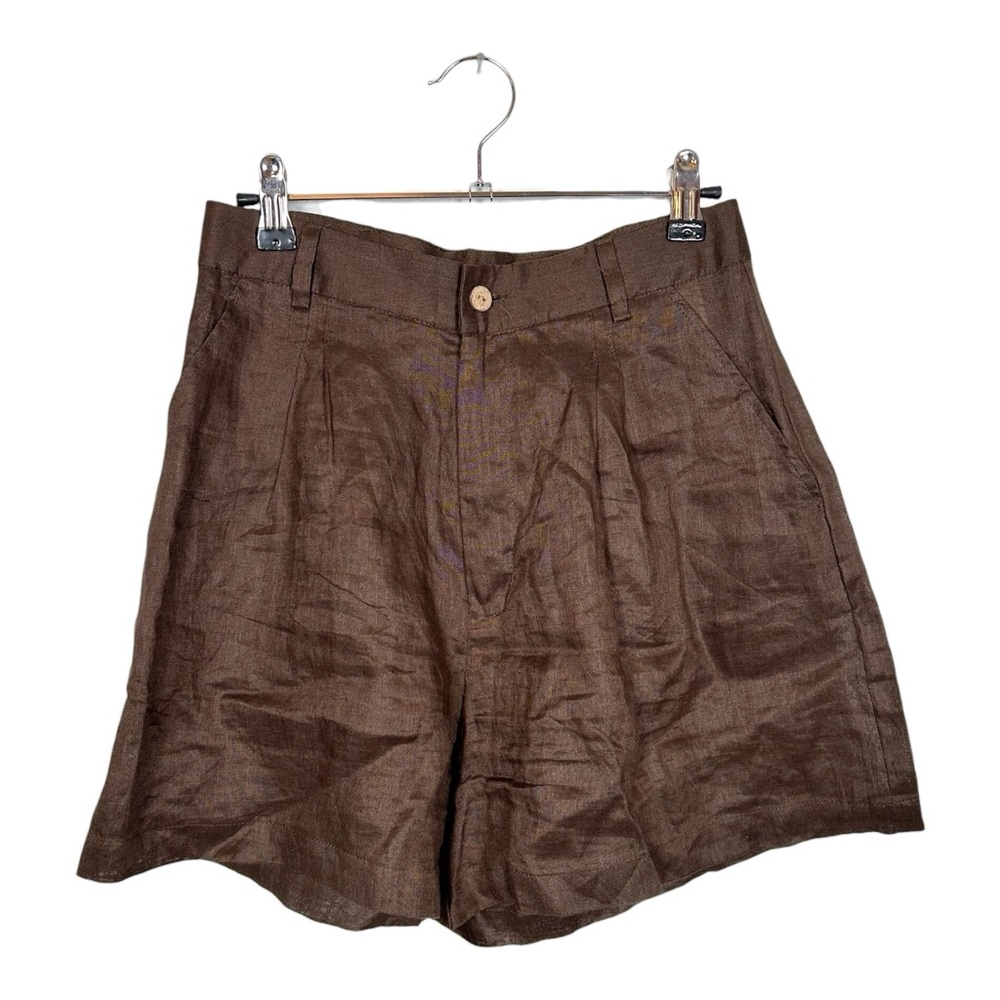 High Waist Brown Women’s Shorts